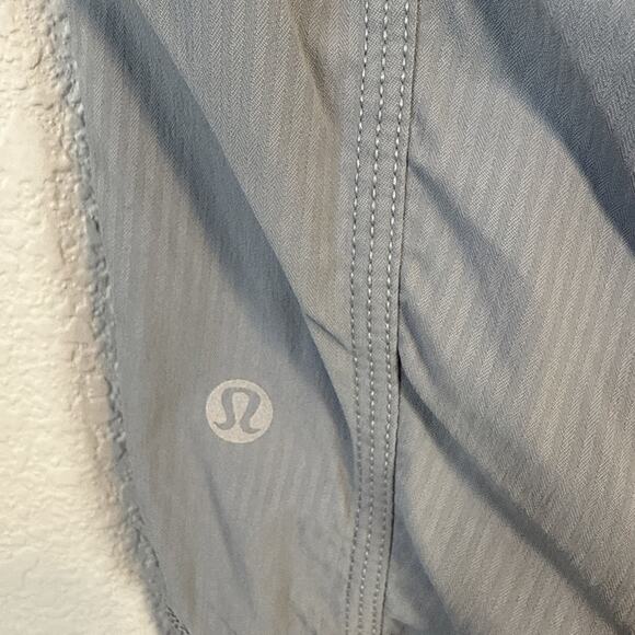Lululemon In Flux Crop Pants Joggers Size 6 Slate Gray Pockets - Picture 6 of 7